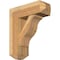 Ekena Millwork Funston Craftsman Rough Sawn Bracket w/ Offset Brace, Western Red Cedar, 8"W x 22"D x 26"H BKT0806X22X26FST04RWR - alternate 1